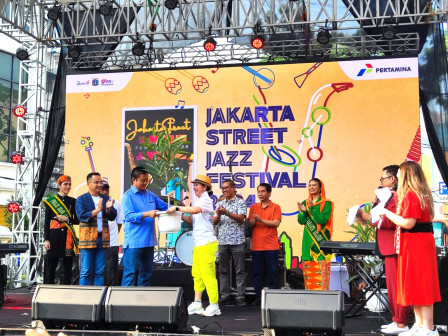 Wakil Walkot Jaksel Buka Jakarta Street Jazz Festival (JSJF) 2024 