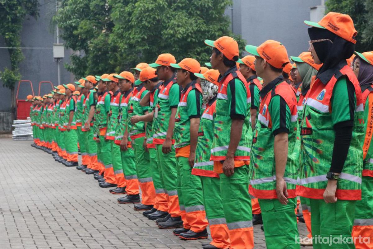 DLH DKI Siagakan 3.395 Personel Kebersihan saat Malam Tahun Baru 
