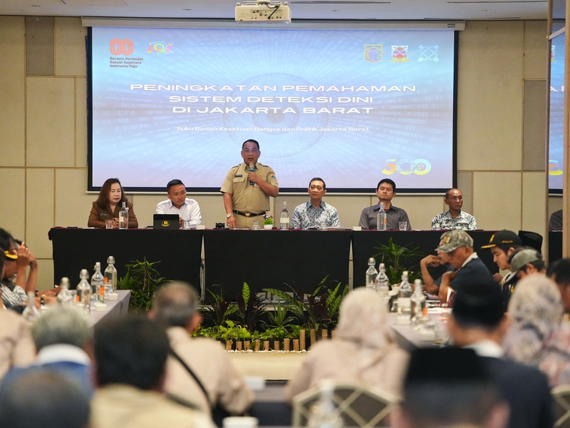 Kesbangpol Jakbar Gelar Peningkatan Pemahaman Sistem Deteksi Dini