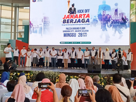 Pemprov DKI Kick of Gerakan Jakarta Berjaga 