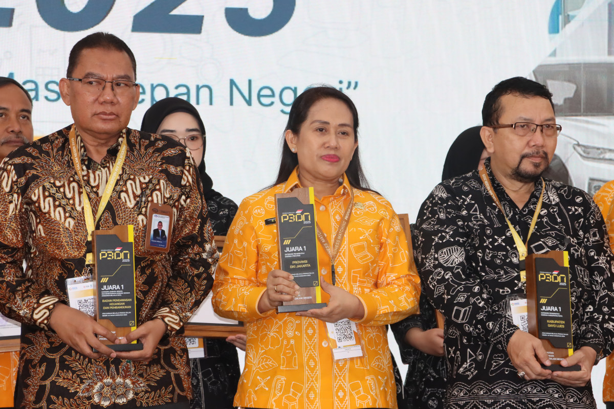 DKI Jakarta Juara Nasional Penghargaan P3DN Tiga Tahun Berturut-turut 