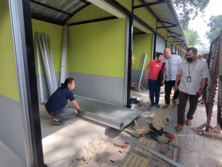 Revitalisasi Loksem Pasar Barito Sudah Mencapai 95 Persen