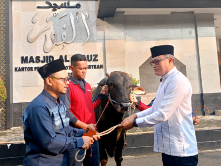 Pemkot Jakpus Himpun 104 Hewan Kurban di Idul Adha 1445 H