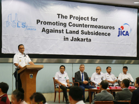  Anies Buka Rapat Kedua JCC Penanggulangan Penurunan Tanah 