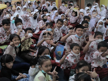 130 Siswa Ikuti Wisata Literasi Dari Sudin Pusip Jakarta Barat