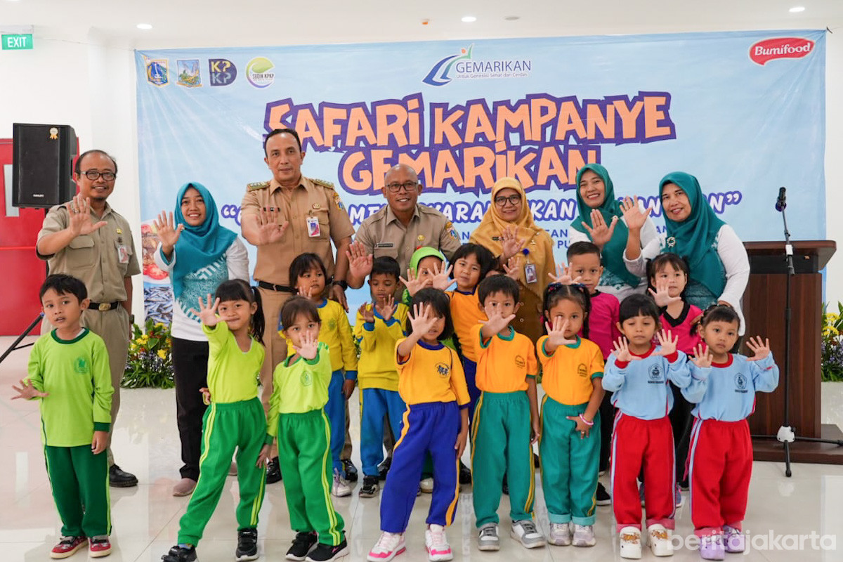 Kemeriahan safari kampanye Gemarikan di Mangga Dua Selatan