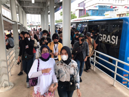 Warga Apresiasi Disediakannya Armada Gratis ke Jakarta Hajatan di JIS