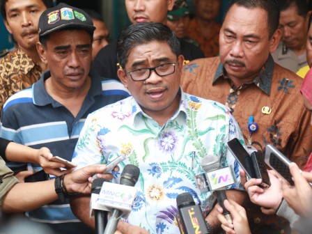 DKI Fasilitasi Pengungsui Pinangsia Satu Pekan