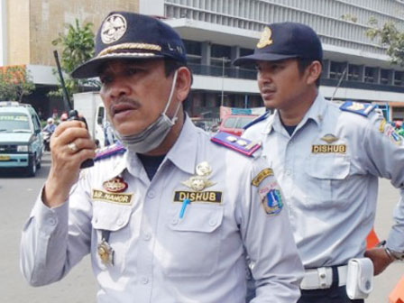  Sudinhub Jakbar Tindak Lima Bus AKAP 