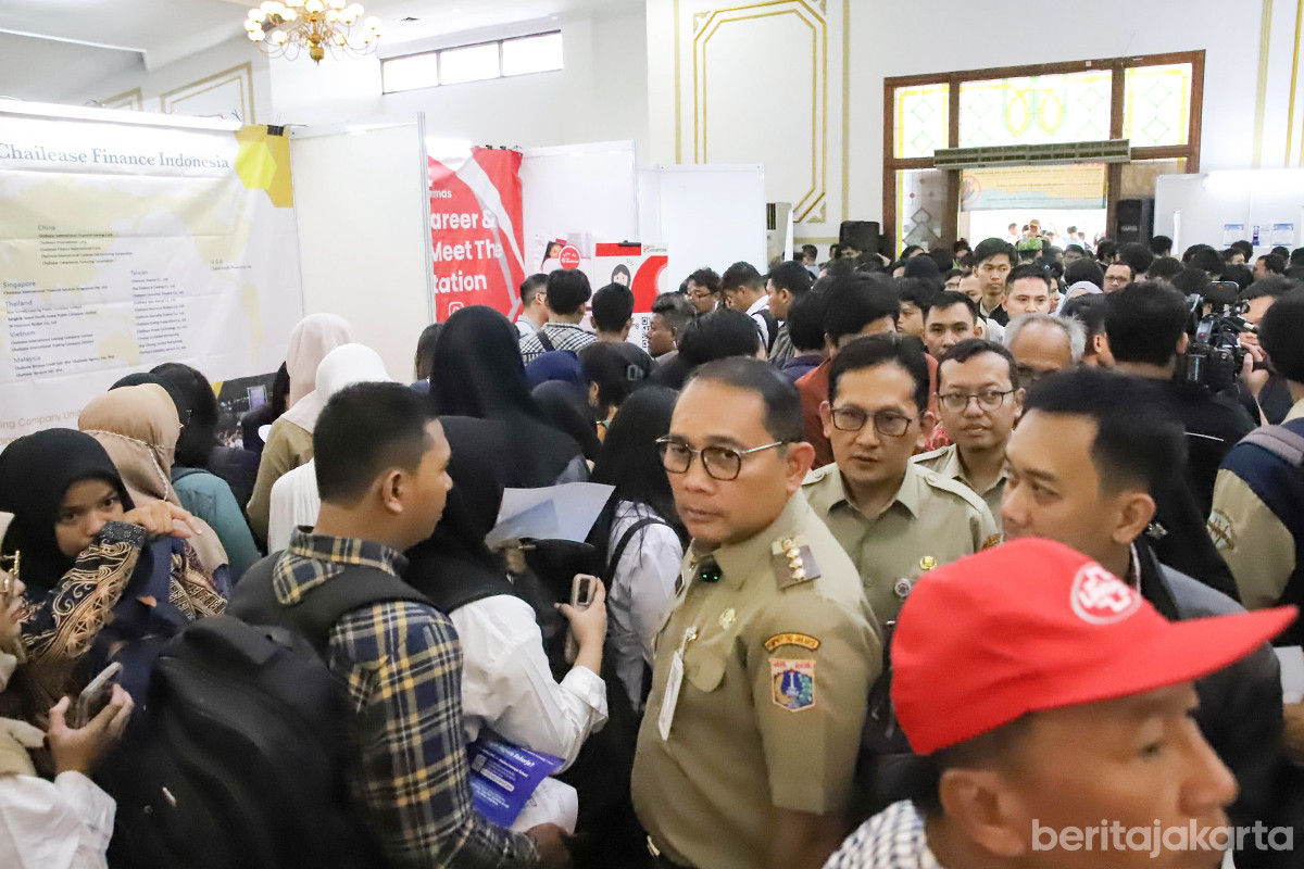 Job Festival di Jakpus diserbu pelamar kerja