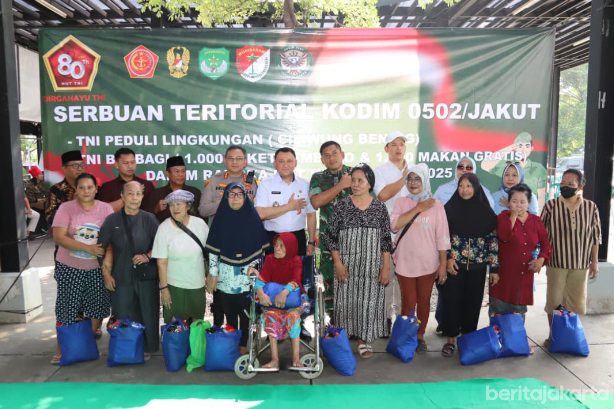 Hendra Hidayat Apresiasi Baksos HUT ke-80 TNI