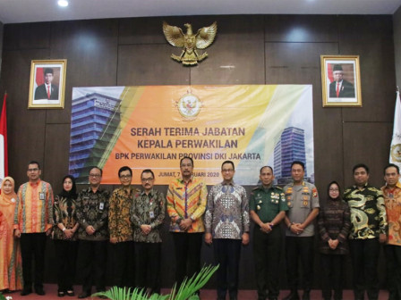 Sertijab Kepala BPK Perwakilan DKI Jakarta, Anies Berharap Semangat Kolaborasi Terus Terbangun