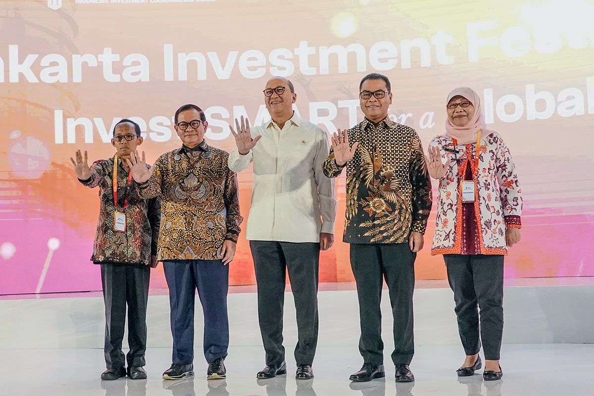 Jakarta Investment Festival (JIF) Summit 2025 di Hotel St. Regis Jakarta, Kamis (9/10)