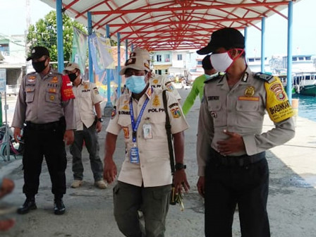  Operasi OK Prend di Pulau Panggang, Empat Pelanggar PSBB Disanksi 