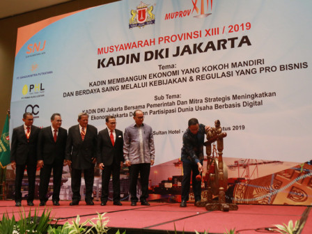  Gubernur Membuka Musyawarah Provinsi Kadin DKI Jakarta ke-XIII/2019	