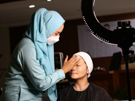 TP PKK Jakpus Gelar Beauty Class Bersama Wardah Komestik