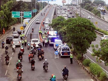 Uji Coba FO Pancoran Kurang 60 Persen Kemacetan