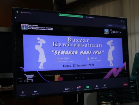 Sudin KPKP Jakpus Gelar Bazar Secara Hybrid 