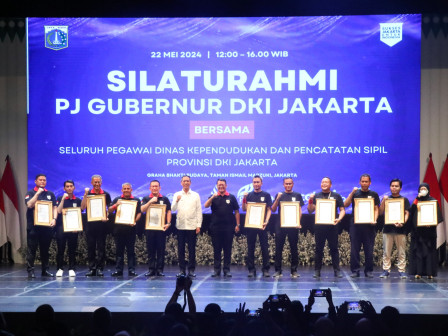 Hadiri Silaturahmi bersama Pegawai Dinas Dukcapil se-DKI Jakarta