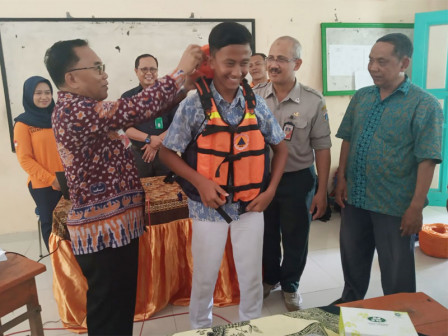  BPBD DKI Jakarta Sosialisasikan Sekolah Aman Bencana Gempa