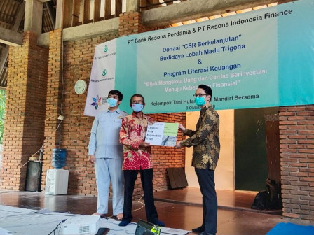  KTH Karya Mandiri Bersama Dapat Bantuan CSR Budidaya Madu Trigona 