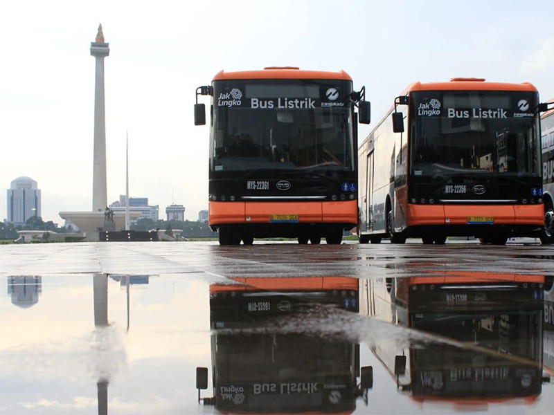 Transjakarta Sediakan 30 Bus Listrik Dukung Pelantikan Kepala Daerah