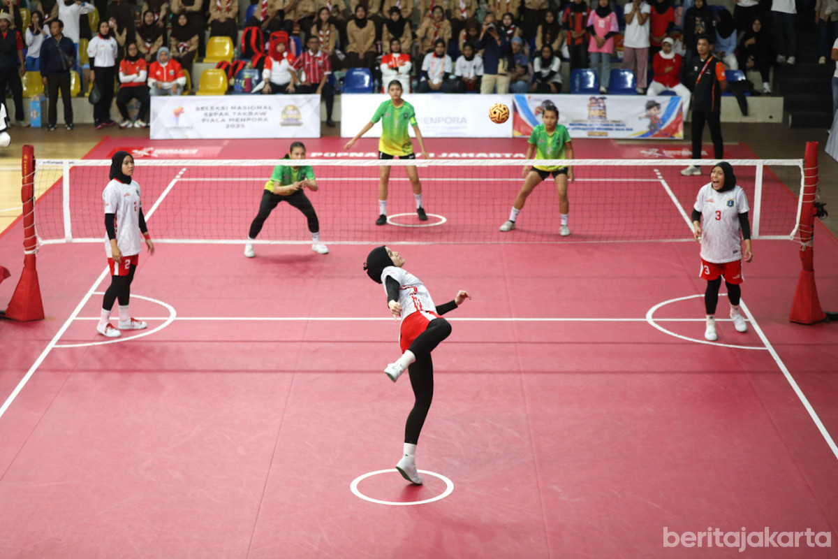  Sepak Takraw Sumbang 2 Medali Perak POPNAS 2025 