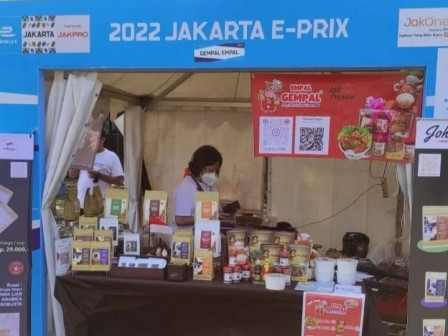 Produk UMKM di Jakarta E-Prix 2022 Laris Terjual, Omzet Dipantau Langsung Dari QRIS Jakpreneur 