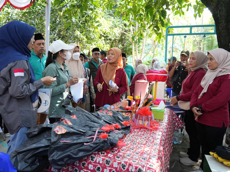 Tim Verlap Proklim Nasional Sambangi RW 07 Sukabumi Selatan 