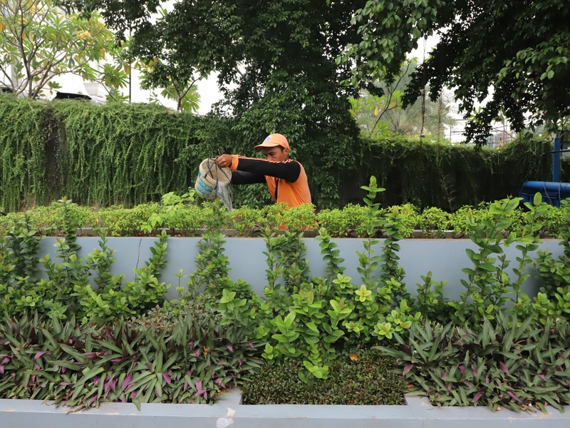 Kelurahan Petukangan Selatan Tata Kawasan Jalan Adam Malik