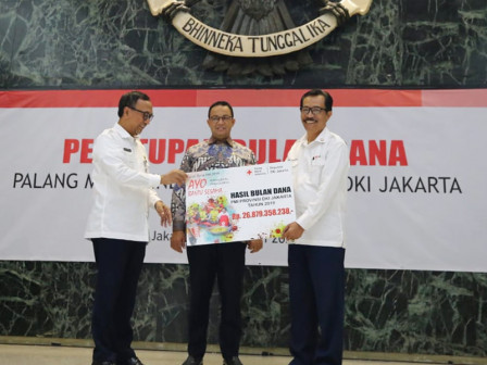  Terus Meningkat Setiap Tahun, Anies Apresiasi Capaian Bulan Dana PMI DKI Jakarta 2019 Sebesar Rp 26