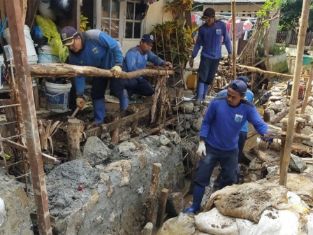 Perbaikan Turap di Jl. Moch Kahfi II Ditargetkan Rampung Dua Bulan