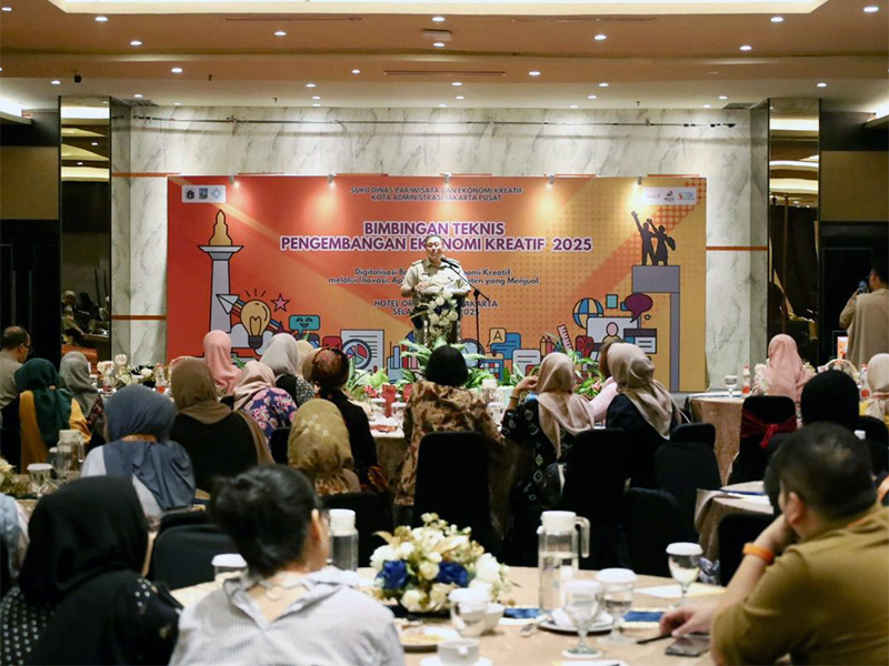  Pemkot Jakpus Gelar Bimtek Pengembangan Ekonomi Krearif