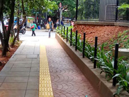        Pemkot Jakut Bakal Bangun Empat Jalur Pedestrian Ramah Disabilitas