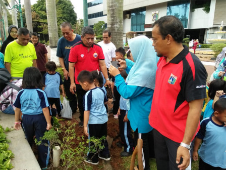 Sudinperpusip Jaktim Gelar Kegiatan Mendongeng untuk Siswa PAUD