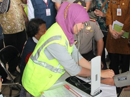 299 Pemudik Berobat ke Posko Kesehatan