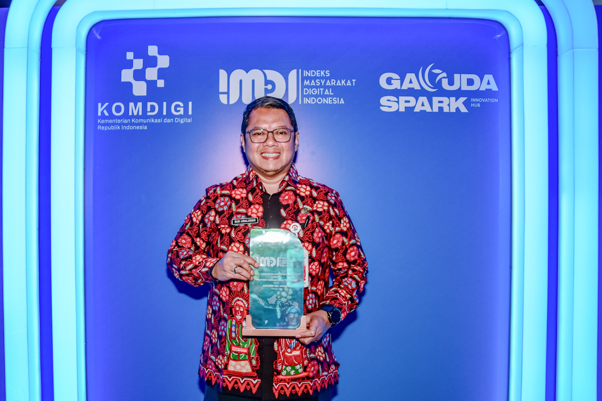 Pemprov DKI Jakarta Raih Nilai Tertinggi Indeks Masyarakat Digital Indonesia 2025