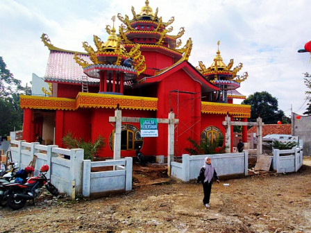 Melongok Masjid Tjia Kang Ho yang Menyerupai Kelenteng
