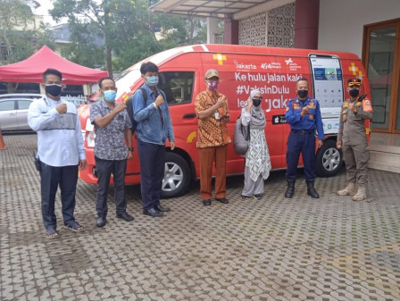 130 Warga Datangi Mobil Vaksin Keliling di Duri Pulo