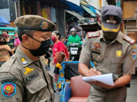 22 Pelanggar di Wijaya Kusuma di Kenakan Sanksi Sosial