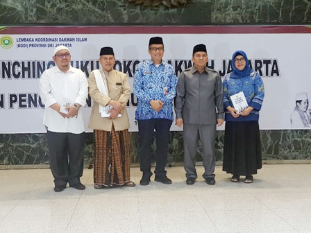 Deputi Gubernur DKI Hadiri Peluncuran Buku Tokoh Dakwah Jakarta 