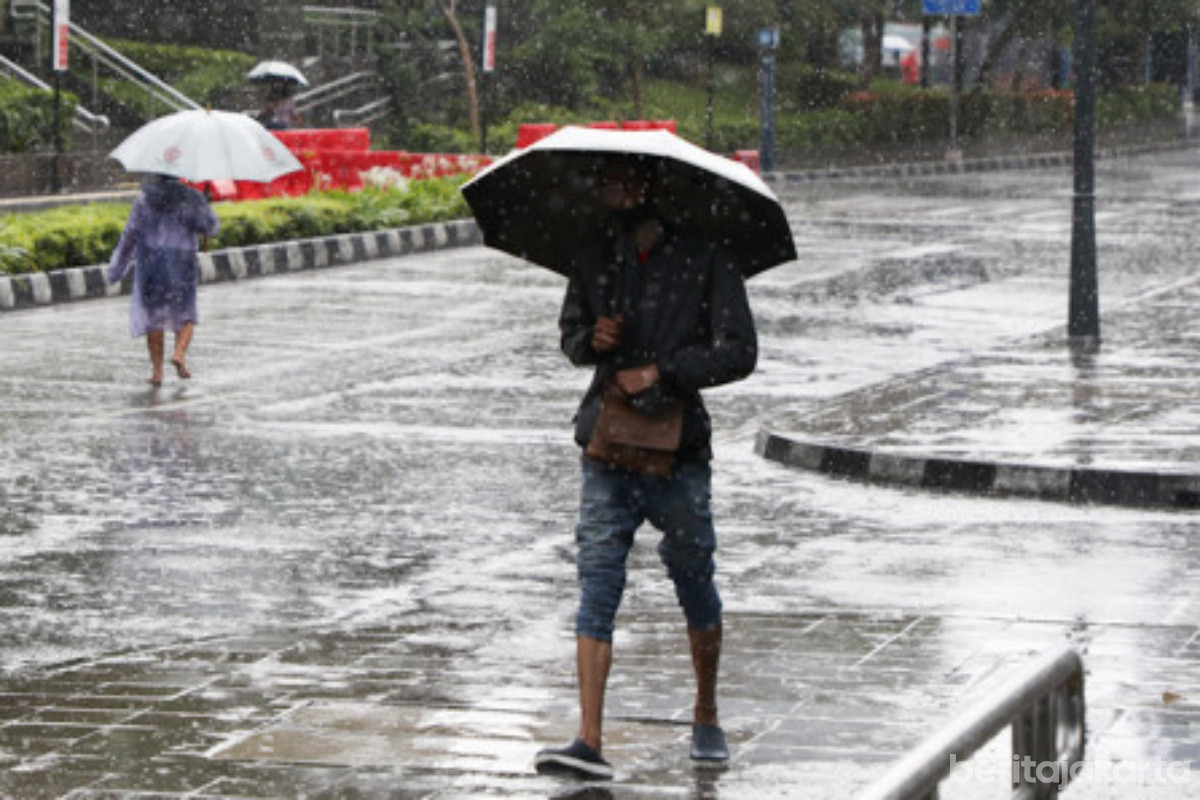 Hujan Berpotensi Guyur Sebagian Jakarta 