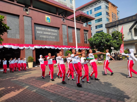 Paskibraka Jakpus, Gladi Bersih, Upacara Hari Kemerdekaan