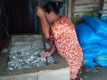 Warga Meminta Bimbingan Pemkab Soal Pengolahan Ikan Asin