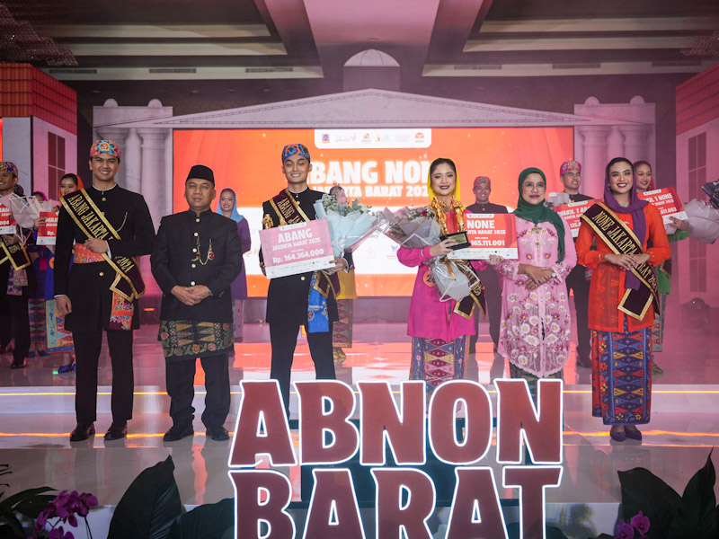 Audy dan Myscha Dinobatkan Jadi Abnon Jakbar 2025 
