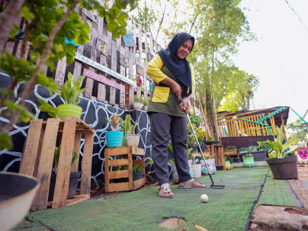  RPTRA RBU Dilengkapi Lapangan Mini Golf