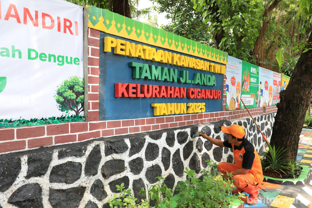 Penataan Kawasan di Kelurahan Ciganjur