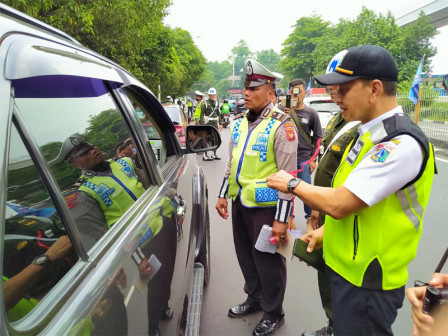  150 Kendaraan Terjaring Razia Pajak di Jaktim