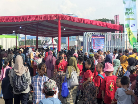 Pengunjung Mulai Padati Hari Pertama Jakarta Fair Kemayoran 2023 