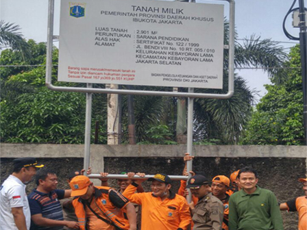  9 Aset DKI di Jaksel Sudah Diamankan